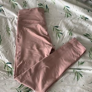 Pale Pink Fabletics Leggings
